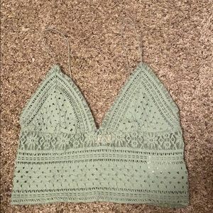 Urban outfitters lace brami top